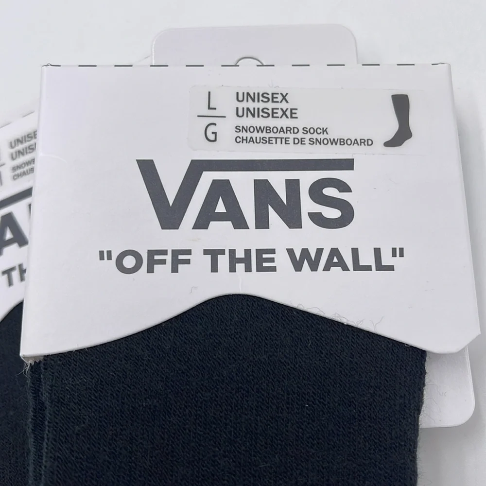 Vans X Smartwool Merino Wool Over the Calf Snow Socks New